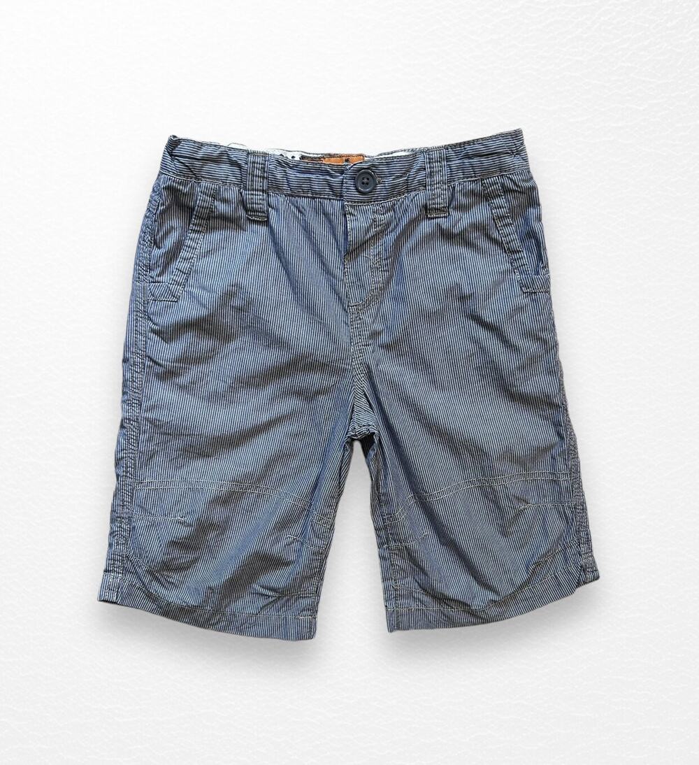 Tu Engineer Stripe Bermuda Shorts, Size 4/5
